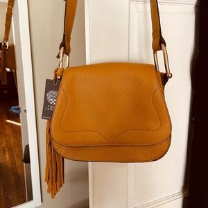 Vince Camuto leather shoulder/crossbody purse
